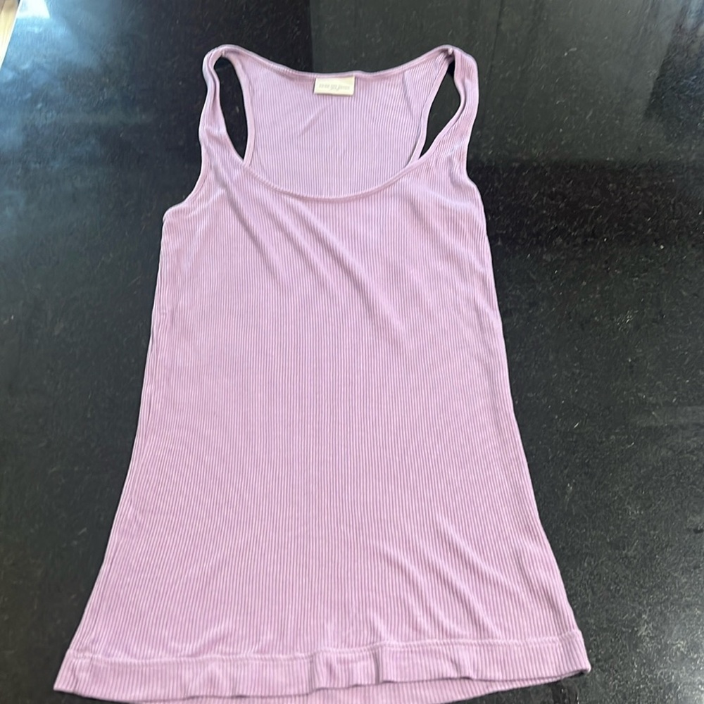DRIES VAN NOTEN TANK TOP LAVENDER SMALL